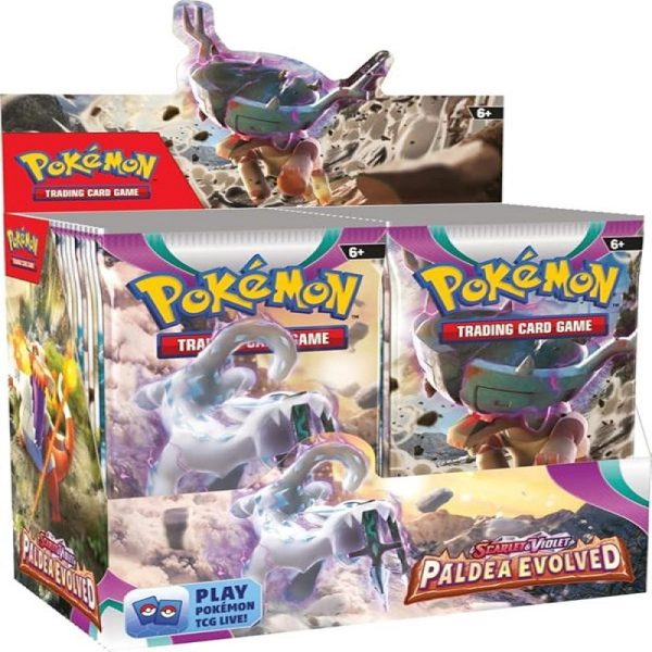 Pokémon TCG Scarlet Violet Paldea Evolved Booster Display Box