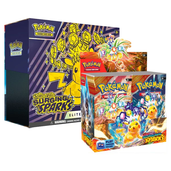 Pokémon Scarlet Violet Surging Sparks Booster Box