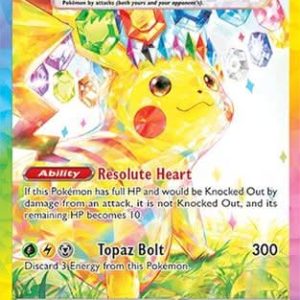 Pokémon TCG collection with Pikachu ex #238